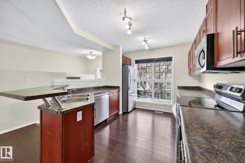 48 5604 199 Street, Edmonton, AB - Indoor Photo Showing Kitchen With Stainless Steel Kitchen With Double Sink