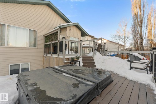 40 Deer Park Boulevard, Spruce Grove, AB - Outdoor With Deck Patio Veranda