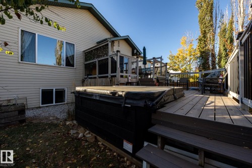 40 Deer Park Boulevard, Spruce Grove, AB - Outdoor With Deck Patio Veranda With Exterior
