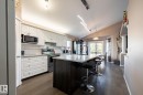 40 Deer Park Boulevard, Spruce Grove, AB  - Indoor Photo Showing Kitchen With Upgraded Kitchen 
