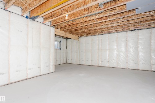 View of basement - 804 Elderberry Crest, Edmonton, AB - Indoor Photo Showing Basement