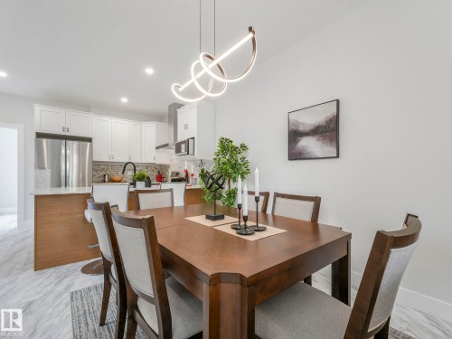 11219 125 Street, Edmonton, AB - Indoor Photo Showing Dining Room