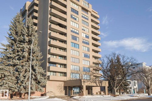 302 8340 Jasper Avenue Nw, Edmonton, AB - Outdoor With Facade