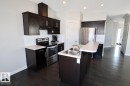 46 Durrand Bend, Fort Saskatchewan, AB  - Indoor Photo Showing Kitchen With Double Sink 
