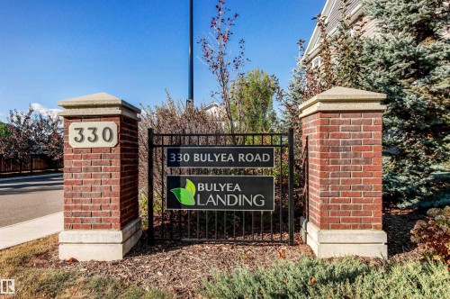 View of community sign - 36 330 Bulyea Road, Edmonton, AB - Outdoor