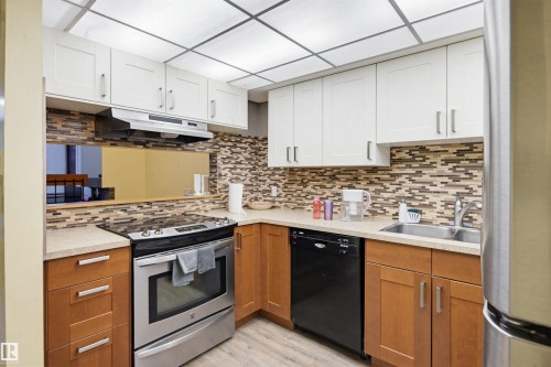 11108 83 Avenue Nw, Edmonton, AB - Indoor Photo Showing Kitchen With Double Sink With Upgraded Kitchen