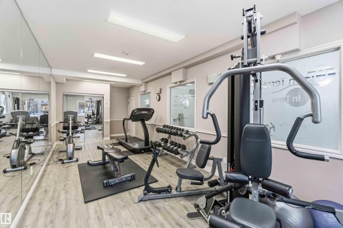 414 1204 156 Street, Edmonton, AB - Indoor Photo Showing Gym Room