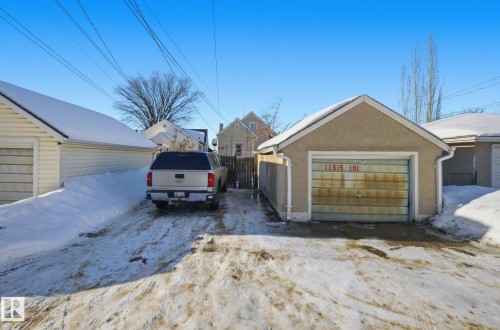 View of garage - 11515 101 Street, Edmonton, AB - Outdoor