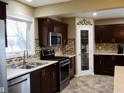 4526 Twp. Rd. 603A, Rural Barrhead County, AB - Indoor Photo Showing Kitchen With Double Sink