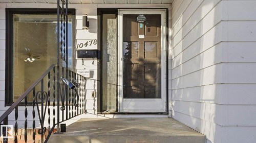 Entrance to property - 10478 21 Avenue, Edmonton, AB - Outdoor With Exterior