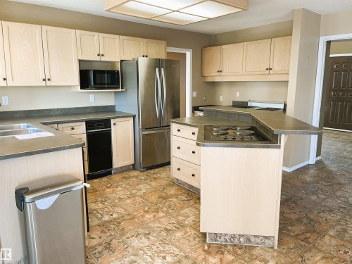 #6 Lakeview Crescent, Cold Lake, AB - Indoor Photo Showing Kitchen With Double Sink