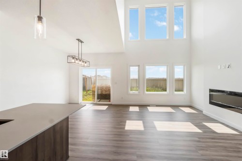 19 Springbrook Wynd, Spruce Grove, AB - Indoor With Fireplace