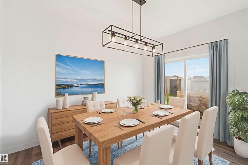 19 Springbrook Wynd, Spruce Grove, AB - Indoor Photo Showing Dining Room