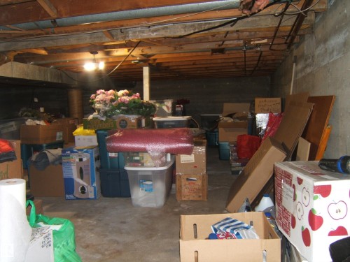 View of unfinished basement - 4910 53 Avenue, Willingdon, AB 
