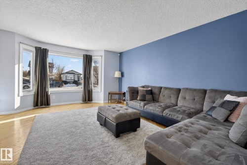 14816 47 Street, Edmonton, AB - Indoor Photo Showing Living Room