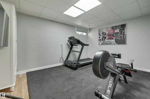 17623 53 Avenue, Edmonton, AB - Indoor Photo Showing Gym Room