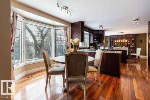 104 Quesnell Crescent, Edmonton, AB - Indoor Photo Showing Dining Room