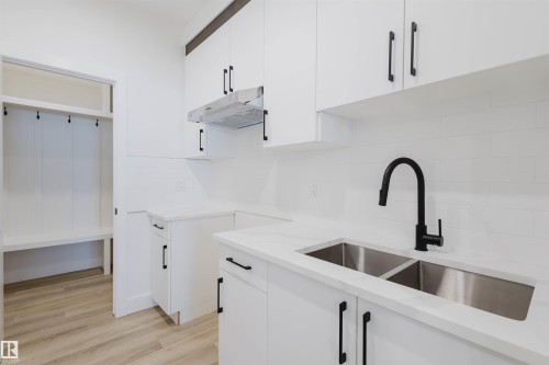 234 Edgemont Green Green, Edmonton, AB - Indoor Photo Showing Kitchen With Double Sink