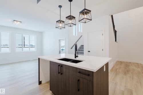 234 Edgemont Green Green, Edmonton, AB - Indoor Photo Showing Kitchen With Double Sink