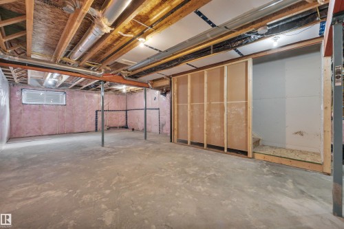 1558 Plum Circle Sw, Edmonton, AB - Indoor Photo Showing Basement