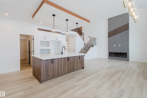 204 Basin Court, Leduc, AB - Indoor Photo Showing Kitchen