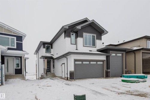 204 Basin Court, Leduc, AB - Outdoor With Facade