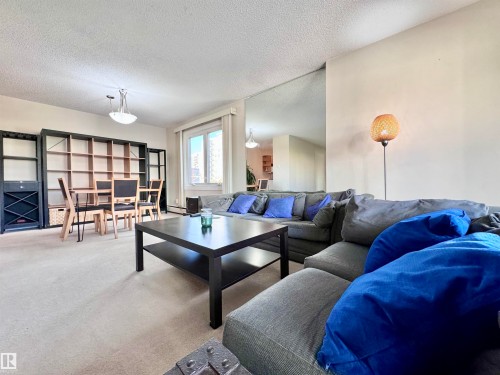 503 9737 112 Street, Edmonton, AB - Indoor Photo Showing Living Room