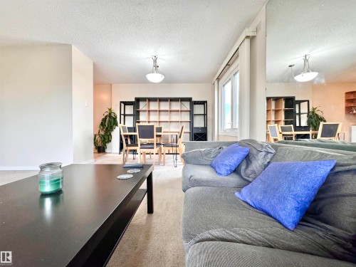 503 9737 112 Street, Edmonton, AB - Indoor Photo Showing Living Room
