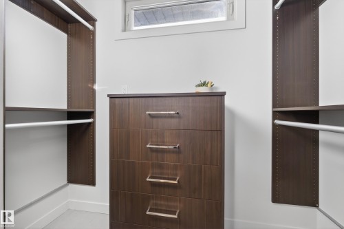 View of spacious closet - 9415 144 Street, Edmonton, AB - Indoor