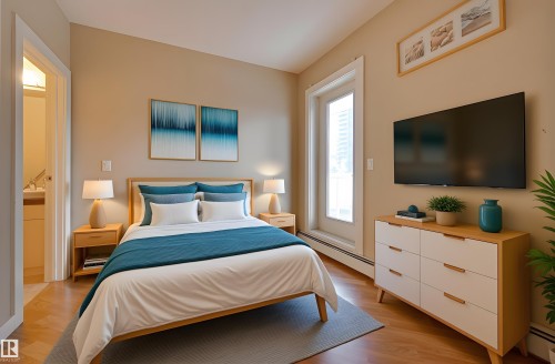 603 10136 104 Street, Edmonton, AB - Indoor Photo Showing Bedroom