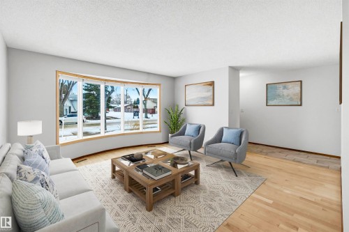 9616 154 Street, Edmonton, AB - Indoor Photo Showing Living Room