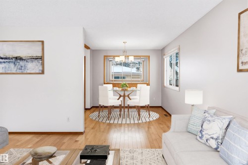 9616 154 Street, Edmonton, AB - Indoor Photo Showing Living Room
