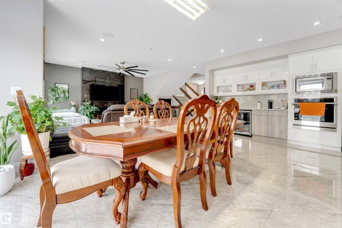 2029 89B Street, Edmonton, AB - Indoor Photo Showing Dining Room