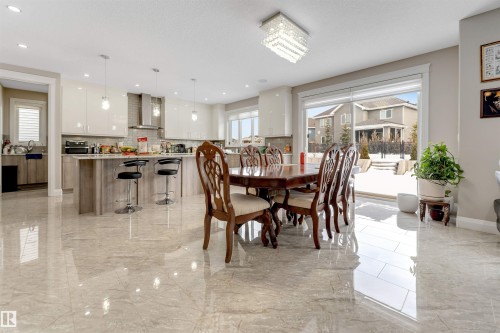2029 89B Street, Edmonton, AB - Indoor Photo Showing Dining Room