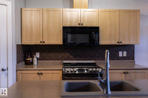 1615 Rutherford Road, Edmonton, AB - Indoor Photo Showing Kitchen With Double Sink