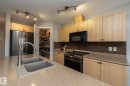 1615 Rutherford Road, Edmonton, AB  - Indoor Photo Showing Kitchen With Double Sink 