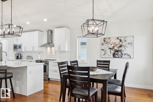 161 Forrest Drive, Sherwood Park, AB - Indoor Photo Showing Dining Room