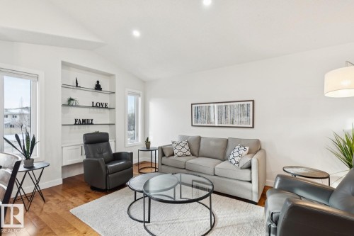 161 Forrest Drive, Sherwood Park, AB - Indoor Photo Showing Living Room