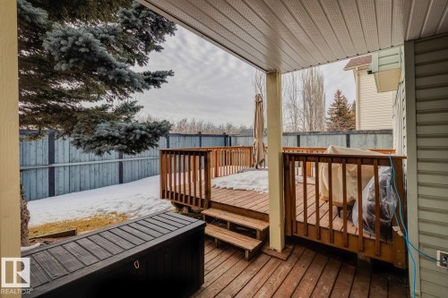 161 Forrest Drive, Sherwood Park, AB - Outdoor With Deck Patio Veranda With Exterior