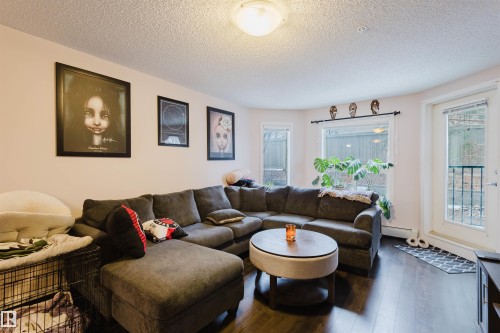 108 396 Silver Berry Road, Edmonton, AB - Indoor Photo Showing Living Room