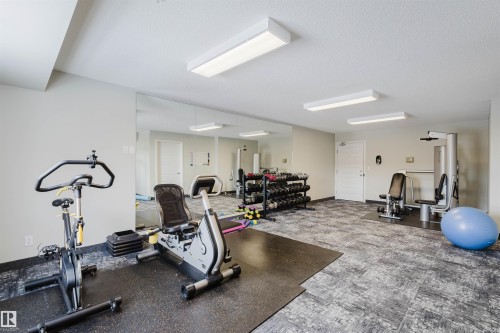 108 396 Silver Berry Road, Edmonton, AB - Indoor Photo Showing Gym Room