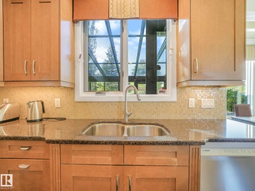 2408 Martell Crescent, Edmonton, AB - Indoor Photo Showing Kitchen With Double Sink