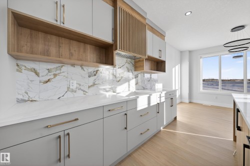 461 Crystal Creek Link, Leduc, AB - Indoor Photo Showing Kitchen