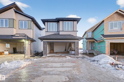 461 Crystal Creek Link, Leduc, AB - Outdoor With Facade