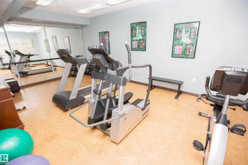 404 9820 165 Street, Edmonton, AB - Indoor Photo Showing Gym Room