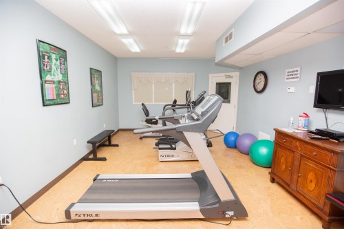 404 9820 165 Street, Edmonton, AB - Indoor Photo Showing Gym Room