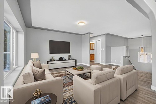 293 22106 S Cooking Lake Road, Rural Strathcona County, AB - Indoor Photo Showing Living Room