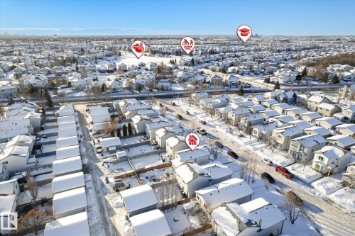 View of property location featuring nearby suburban area - 15035 133 Street, Edmonton, AB - Outdoor With View