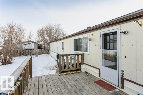 View of wooden deck - 216 53222 Rge Rd 272, Rural Parkland County, AB - Outdoor With Exterior