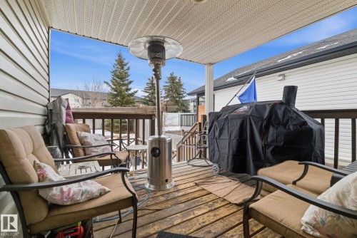 22 Lamplight Bay, Spruce Grove, AB - Outdoor With Deck Patio Veranda With Exterior